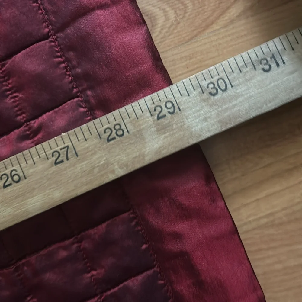 Large Burgundy Pillow Sham